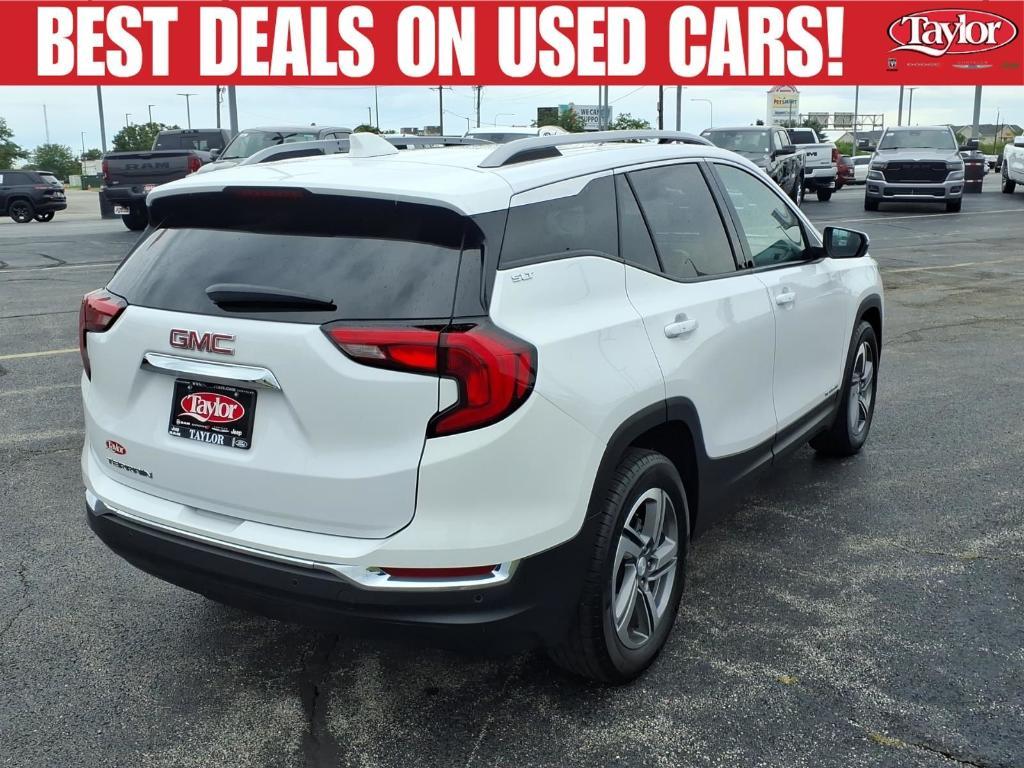 used 2021 GMC Terrain car, priced at $24,500