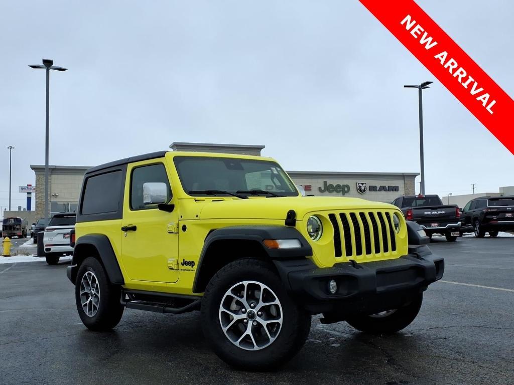 used 2024 Jeep Wrangler car, priced at $33,096