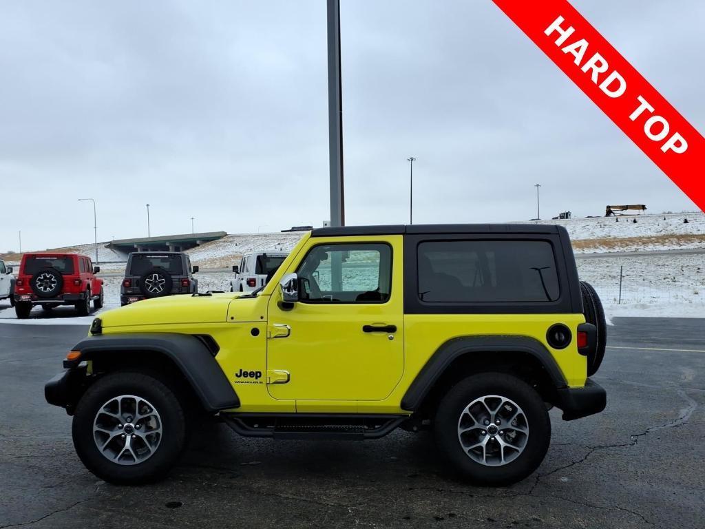 used 2024 Jeep Wrangler car, priced at $33,096