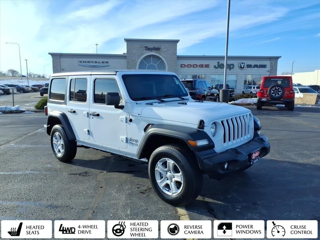 used 2019 Jeep Wrangler Unlimited car, priced at $21,428