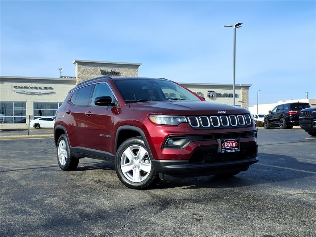 used 2022 Jeep Compass car, priced at $19,429