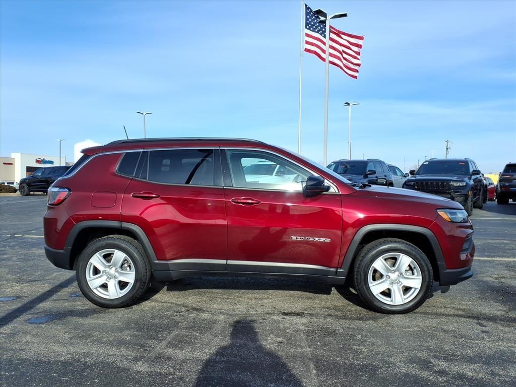 used 2022 Jeep Compass car, priced at $19,429