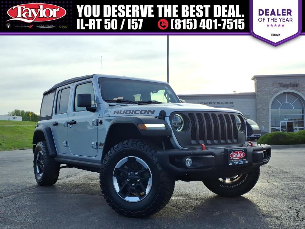 used 2022 Jeep Wrangler Unlimited car, priced at $31,566