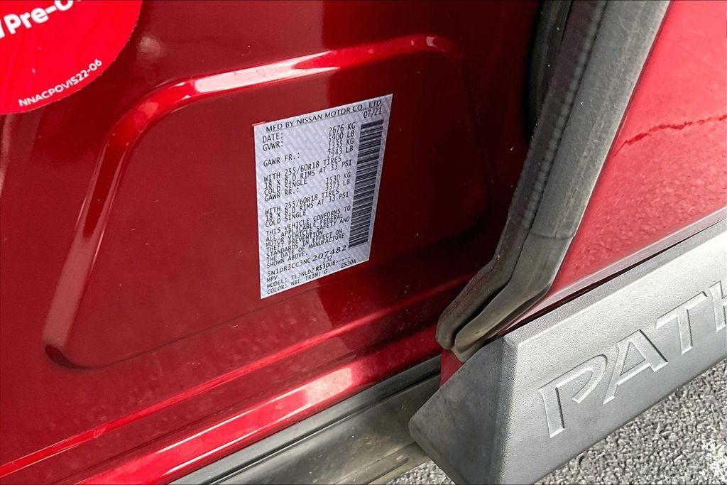 used 2022 Nissan Pathfinder car, priced at $31,278