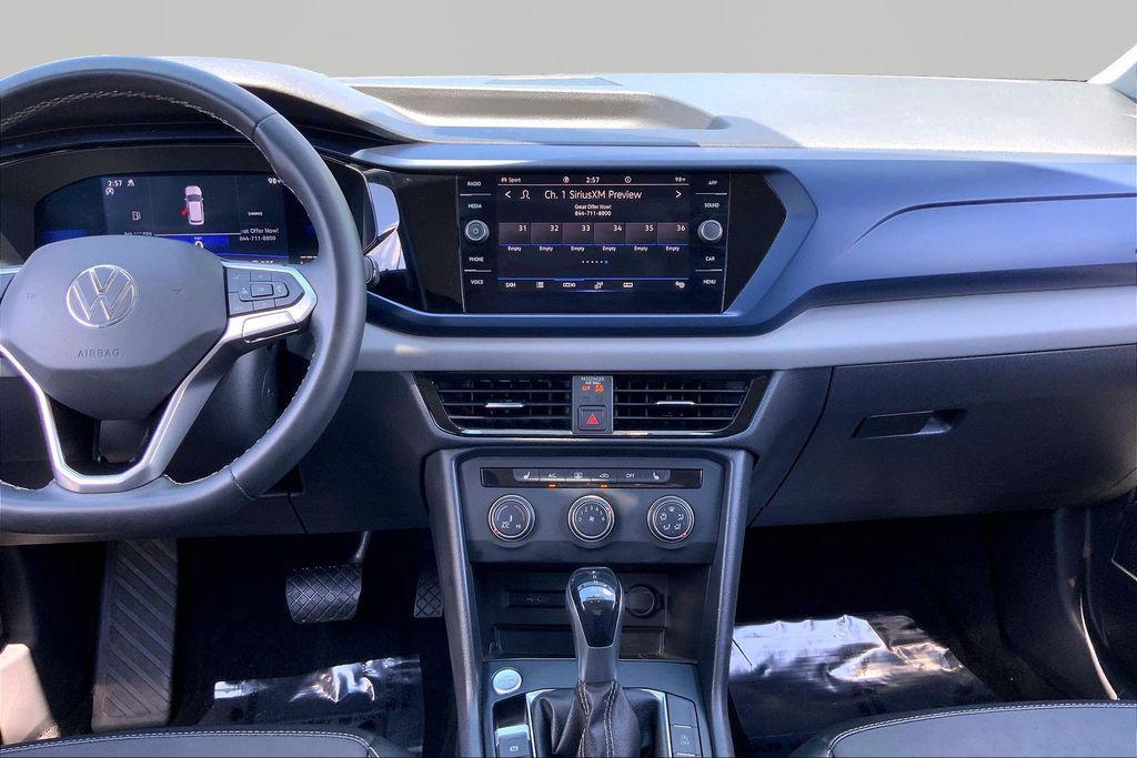 used 2022 Volkswagen Taos car, priced at $21,936