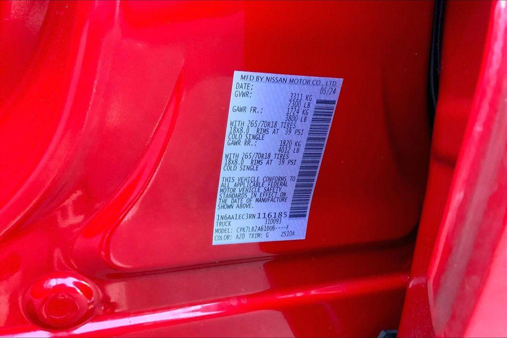 used 2024 Nissan Titan car, priced at $37,465