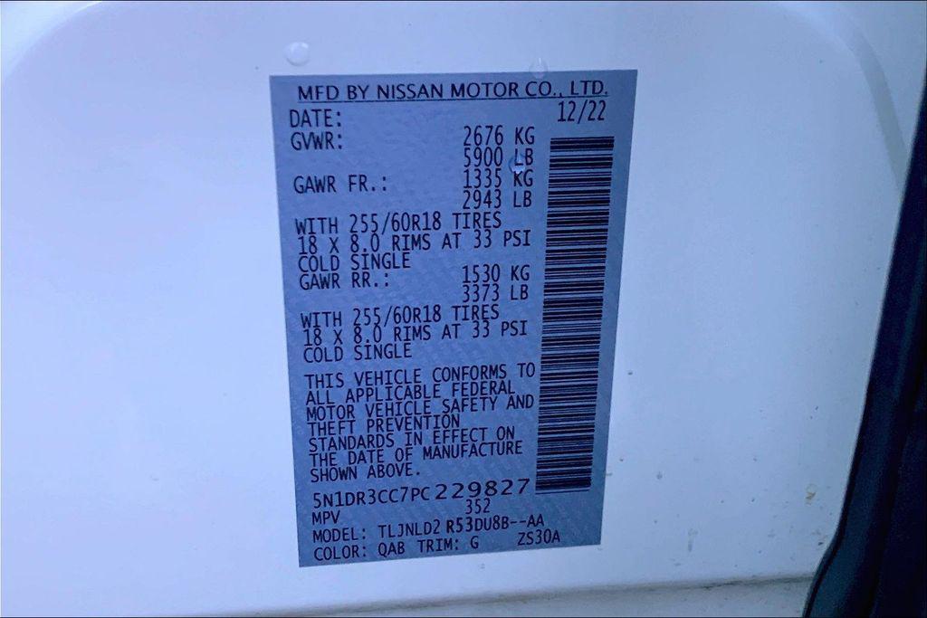 used 2023 Nissan Pathfinder car, priced at $29,119