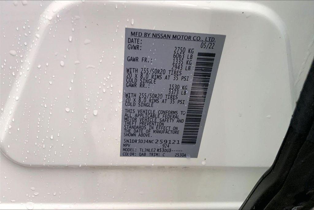 used 2022 Nissan Pathfinder car, priced at $34,419