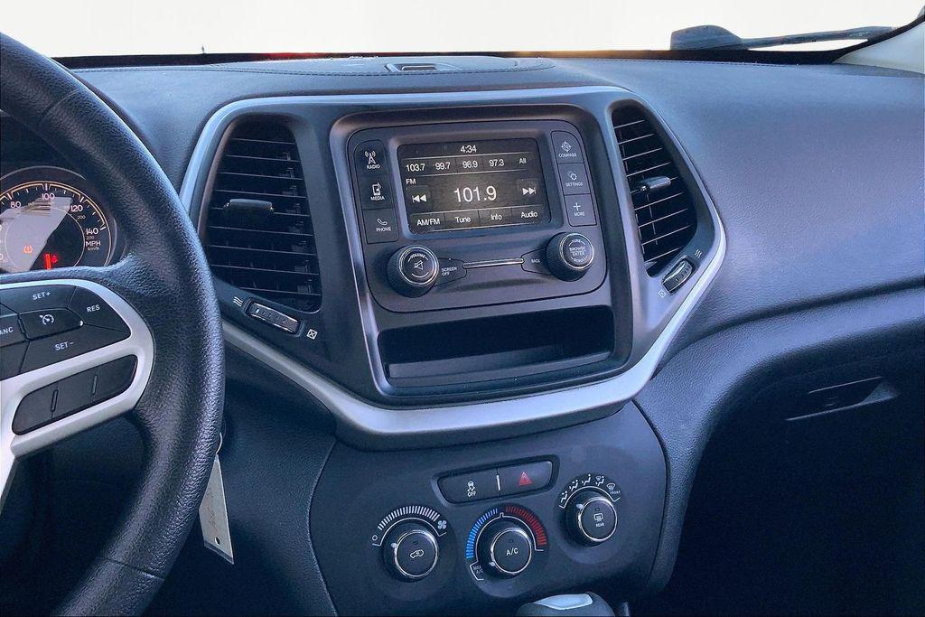 used 2017 Jeep Cherokee car, priced at $9,999