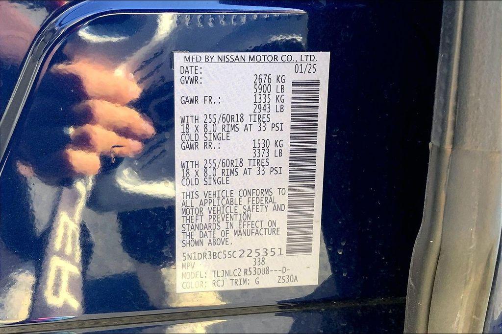 used 2025 Nissan Pathfinder car, priced at $32,538