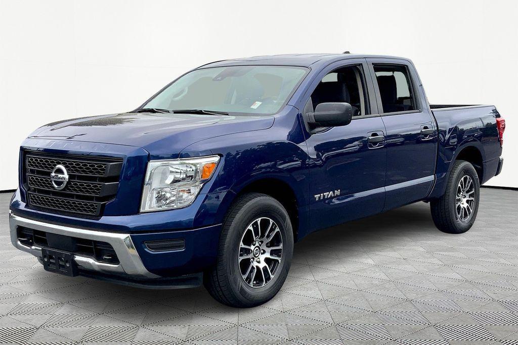 used 2022 Nissan Titan car, priced at $30,718