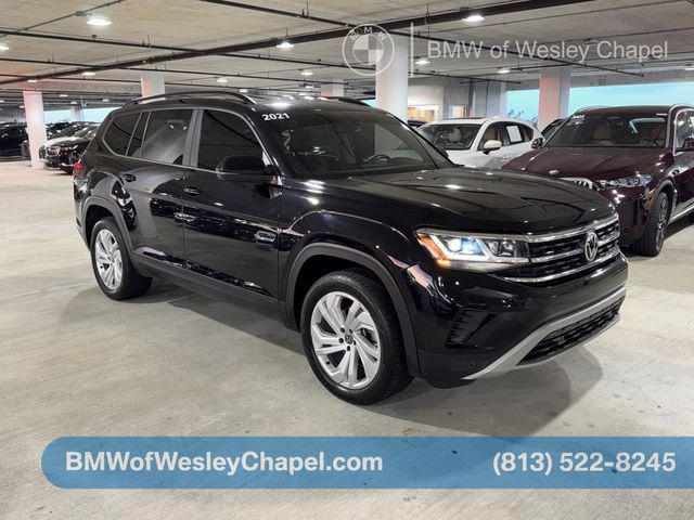 used 2021 Volkswagen Atlas car, priced at $20,622
