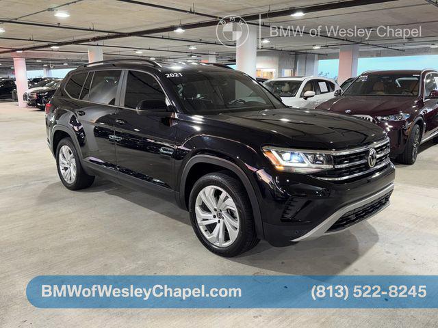 used 2021 Volkswagen Atlas car, priced at $20,622