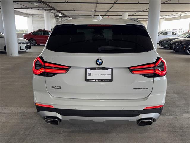 used 2022 BMW X3 car, priced at $29,200
