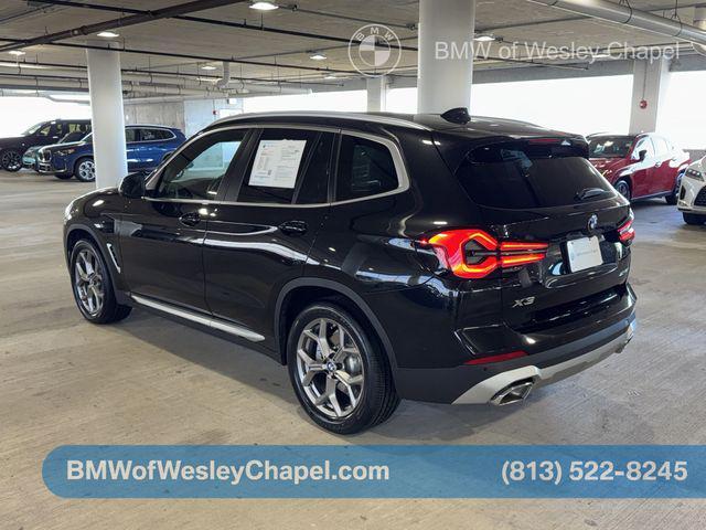 used 2023 BMW X3 car, priced at $32,999