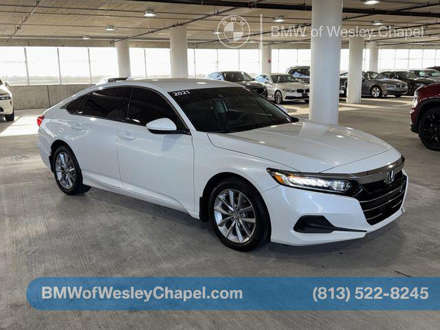 used 2021 Honda Accord car, priced at $16,356