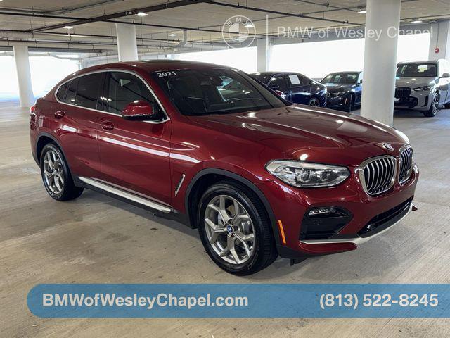 used 2021 BMW X4 car, priced at $33,800