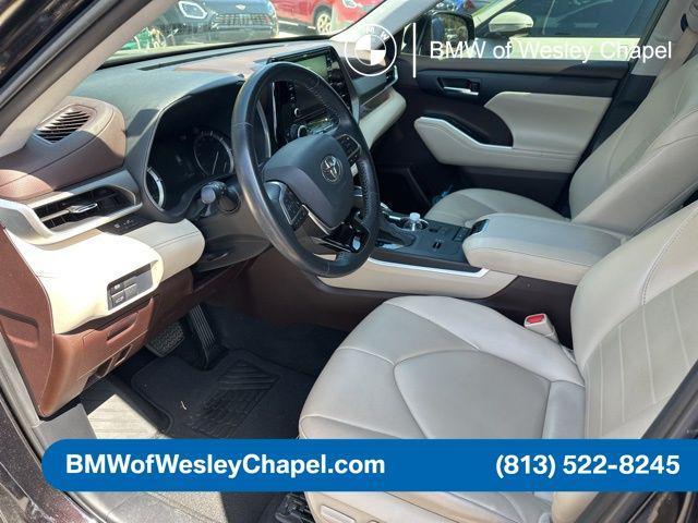 used 2021 Toyota Highlander car, priced at $27,595