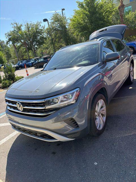 used 2021 Volkswagen Atlas Cross Sport car, priced at $26,657