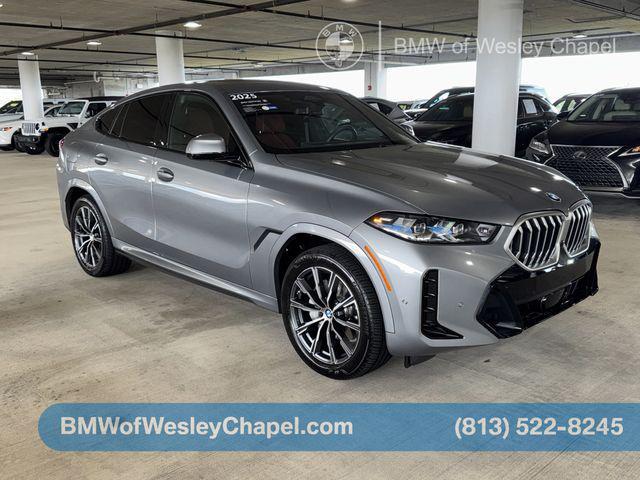 used 2025 BMW X6 car, priced at $66,500