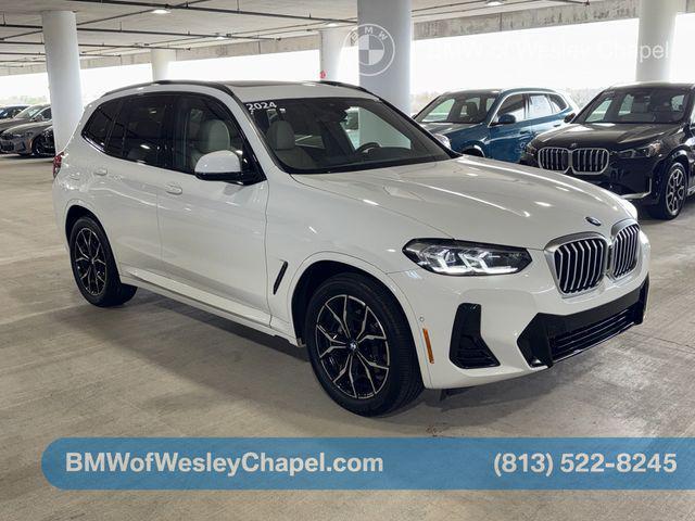 used 2024 BMW X3 car, priced at $40,889