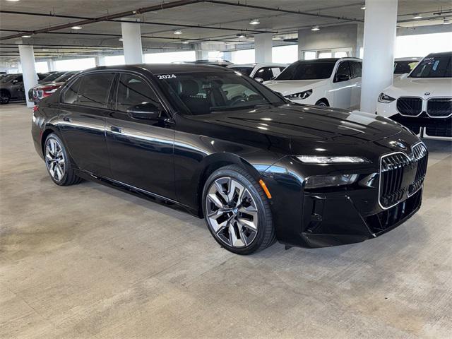 used 2024 BMW 760 car, priced at $85,600