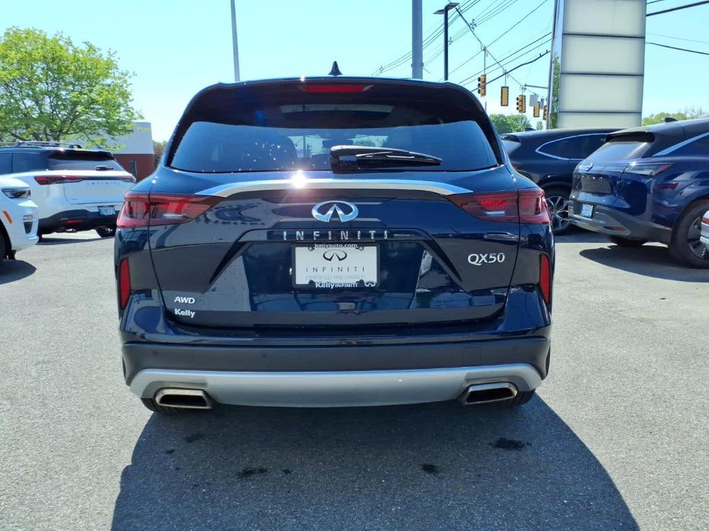 used 2023 INFINITI QX50 car, priced at $31,588