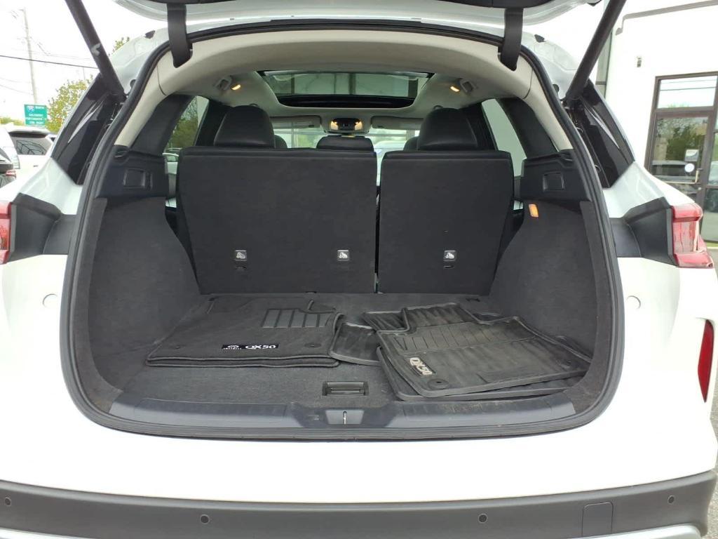 used 2023 INFINITI QX50 car, priced at $31,448