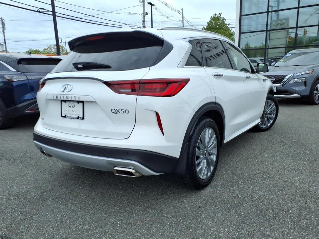 used 2023 INFINITI QX50 car, priced at $31,448
