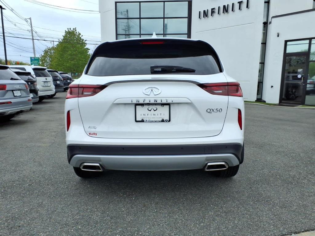 used 2023 INFINITI QX50 car, priced at $31,448