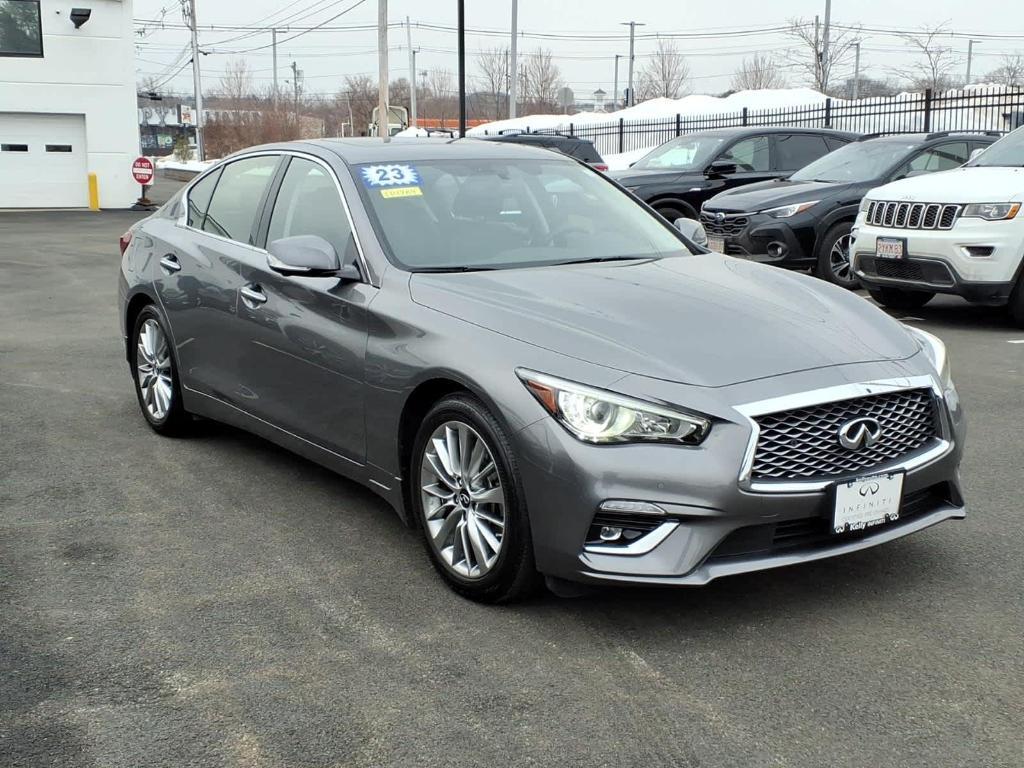 used 2023 INFINITI Q50 car, priced at $33,788