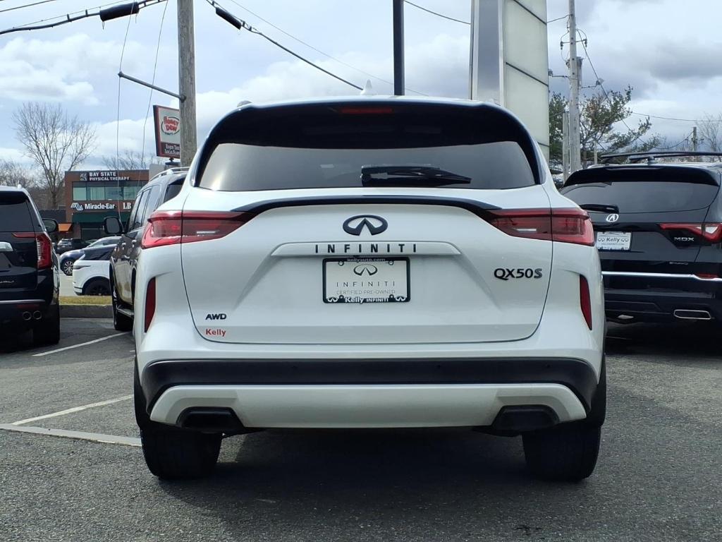 used 2023 INFINITI QX50 car, priced at $34,892
