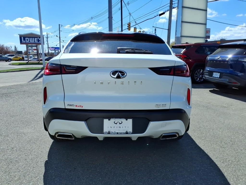 used 2023 INFINITI QX55 car, priced at $34,947