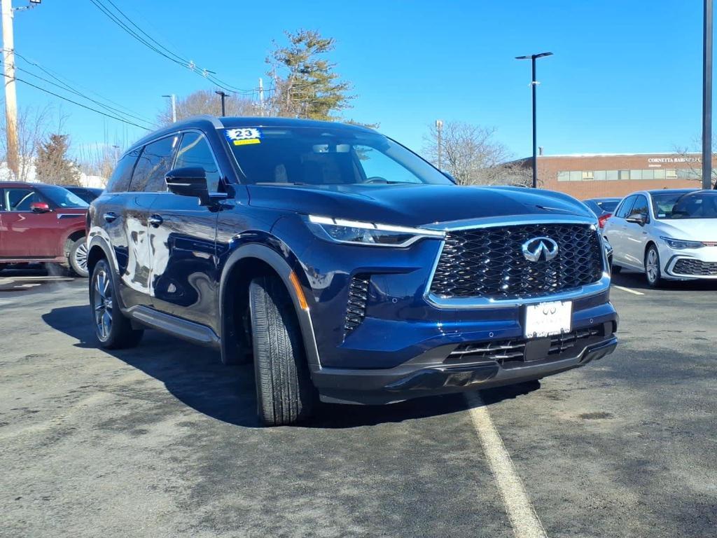 used 2023 INFINITI QX60 car, priced at $37,997