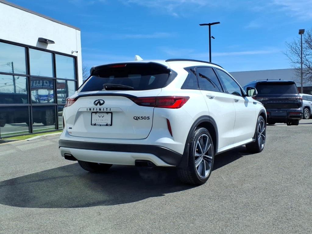 used 2024 INFINITI QX50 car, priced at $37,598