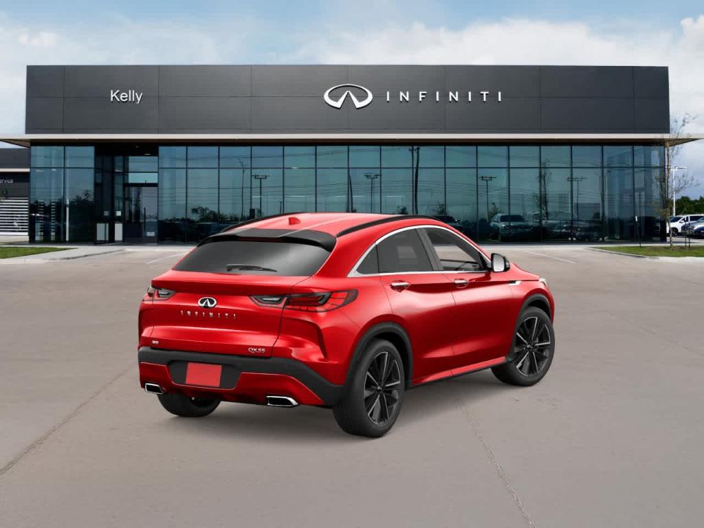 new 2025 INFINITI QX55 car, priced at $58,080