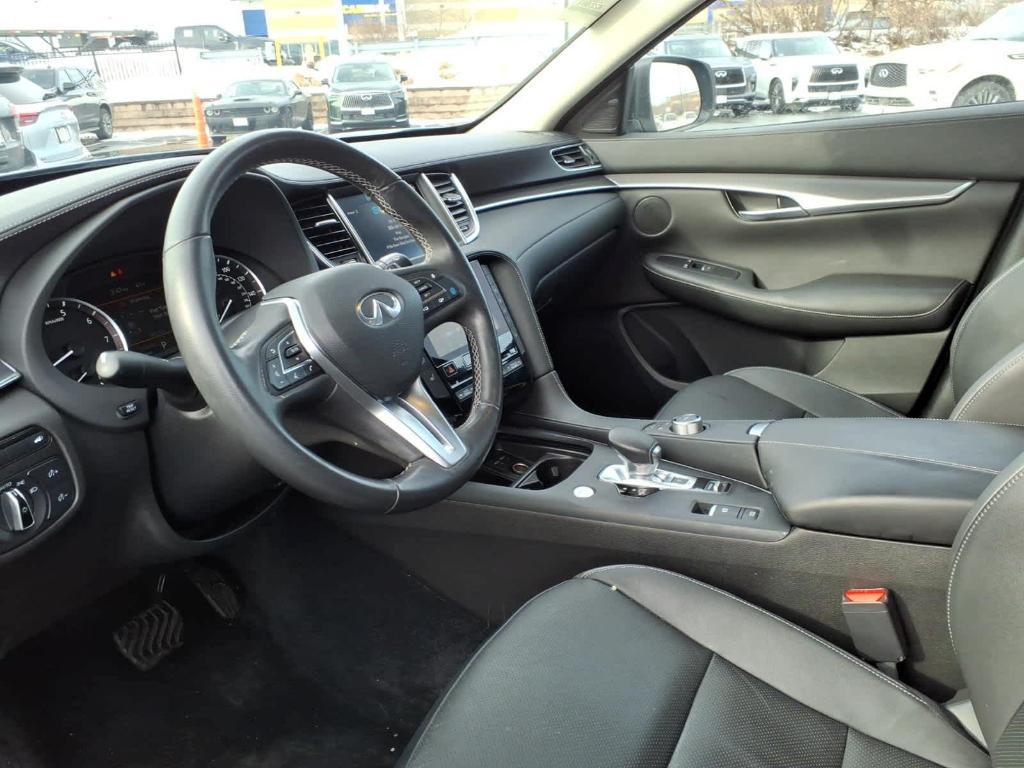 used 2022 INFINITI QX50 car, priced at $27,985