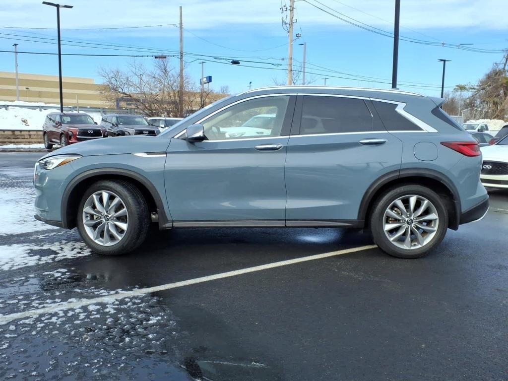 used 2022 INFINITI QX50 car, priced at $27,985