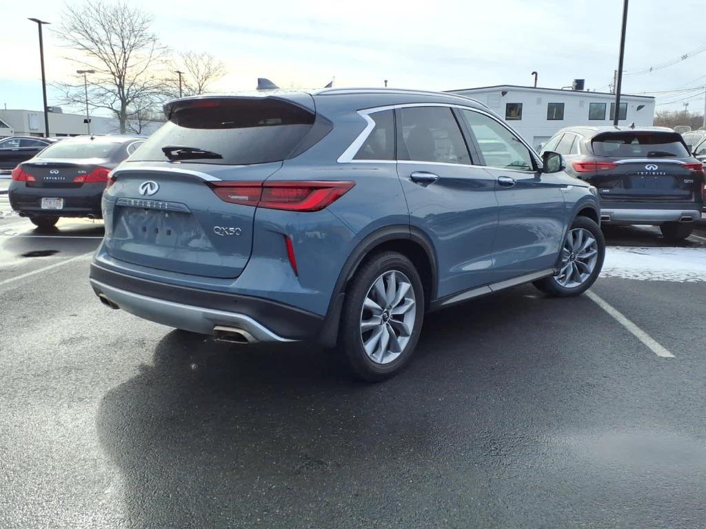used 2022 INFINITI QX50 car, priced at $27,985