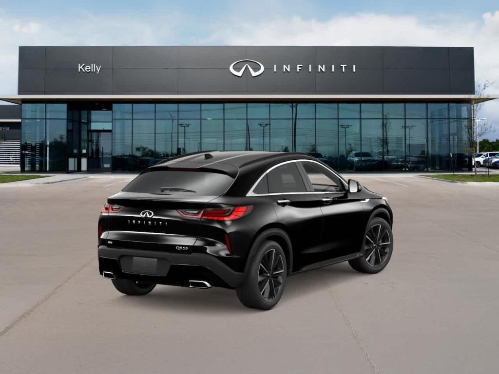 new 2025 INFINITI QX55 car, priced at $57,180