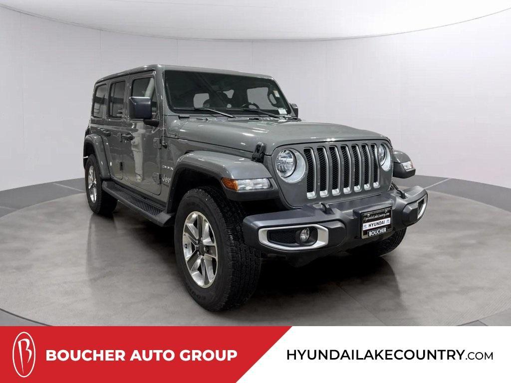 used 2021 Jeep Wrangler Unlimited car, priced at $33,199