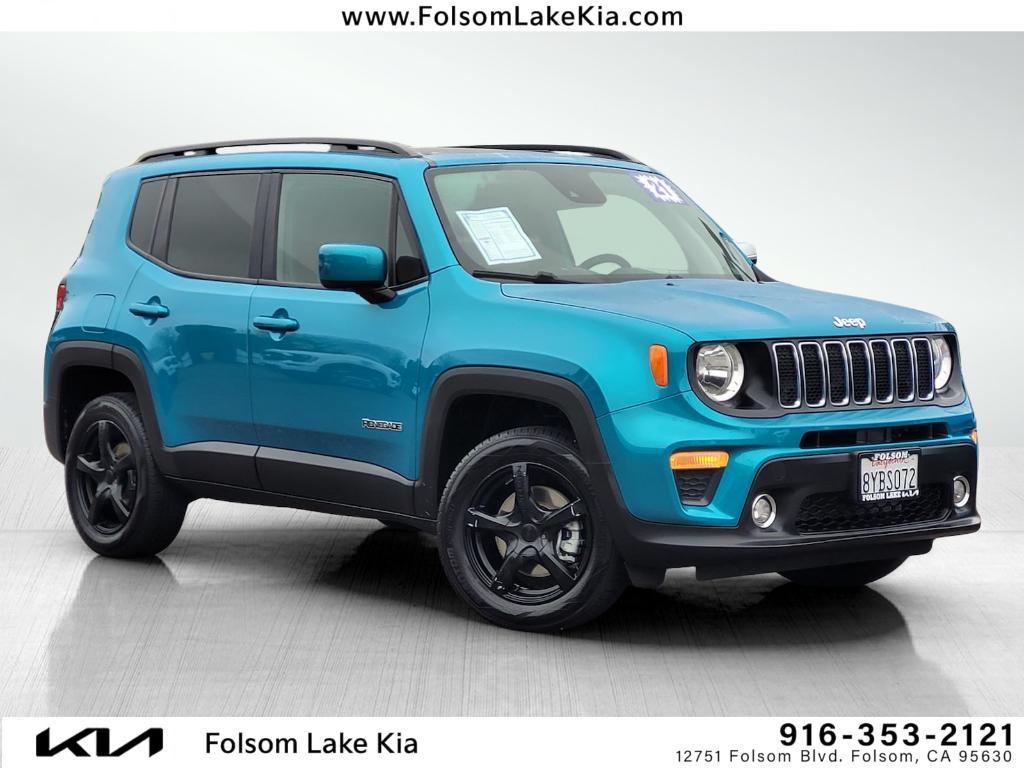 used 2021 Jeep Renegade car, priced at $16,471
