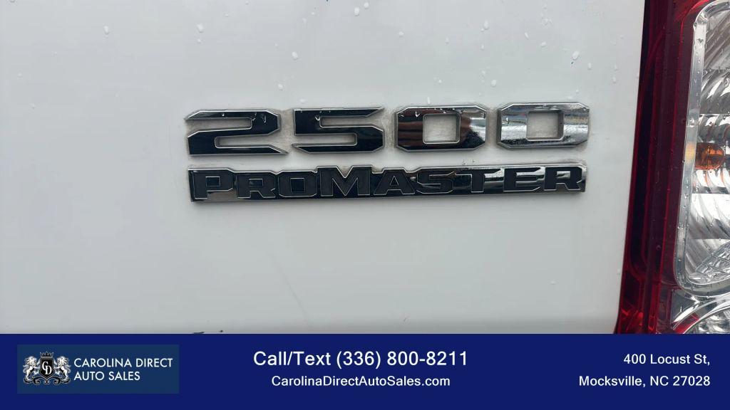 used 2023 Ram ProMaster 2500 car, priced at $23,999