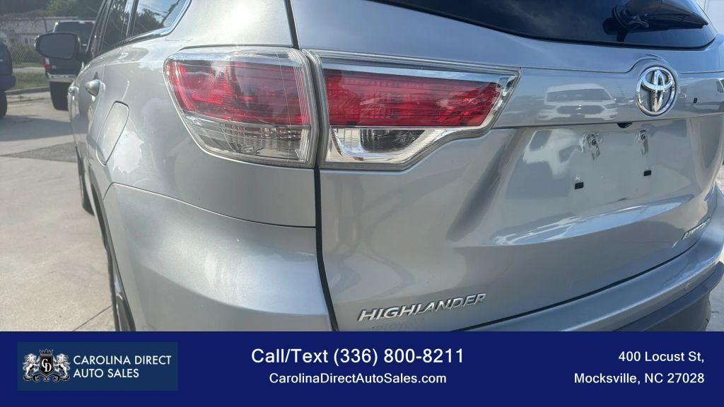 used 2016 Toyota Highlander car, priced at $16,999