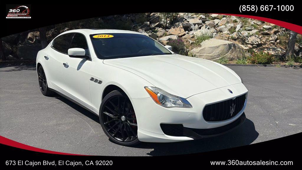 used 2014 Maserati Quattroporte car, priced at $13,995