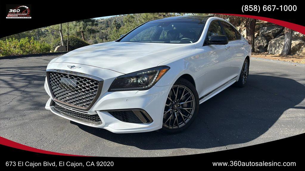 used 2018 Genesis G80 car, priced at $17,495
