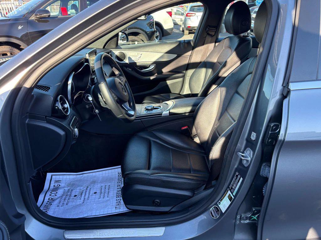 used 2018 Mercedes-Benz C-Class car, priced at $15,995