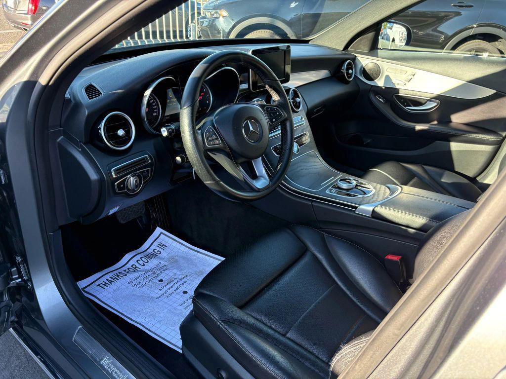 used 2018 Mercedes-Benz C-Class car, priced at $15,995