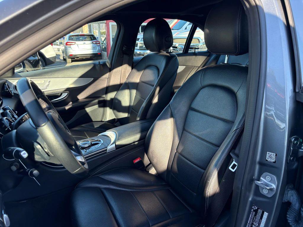 used 2018 Mercedes-Benz C-Class car, priced at $15,995