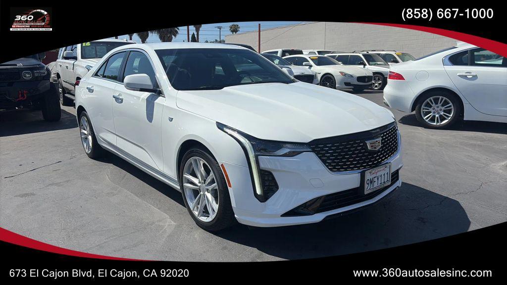 used 2024 Cadillac CT4 car, priced at $24,995
